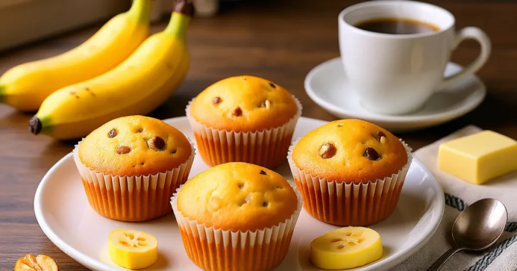banana nut muffins