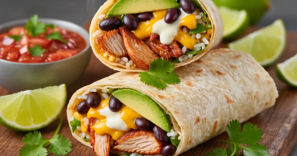chicken burrito recipe