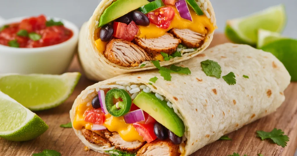 chicken burrito recipe