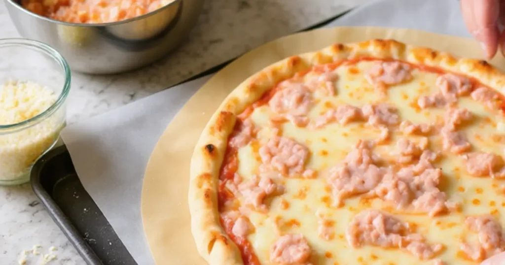 chicken crust pizza