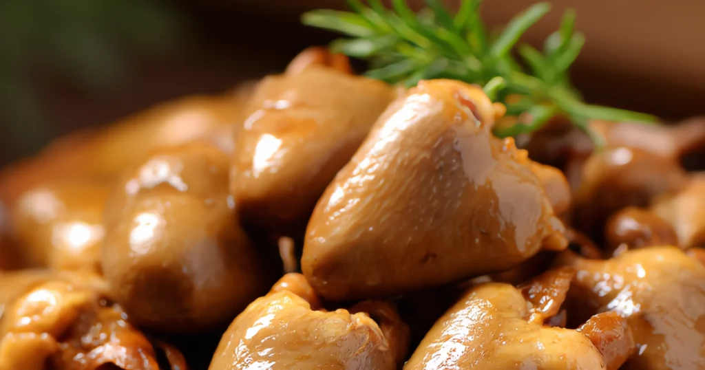 chicken hearts