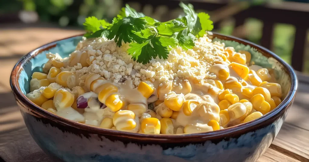 elote pasta salad