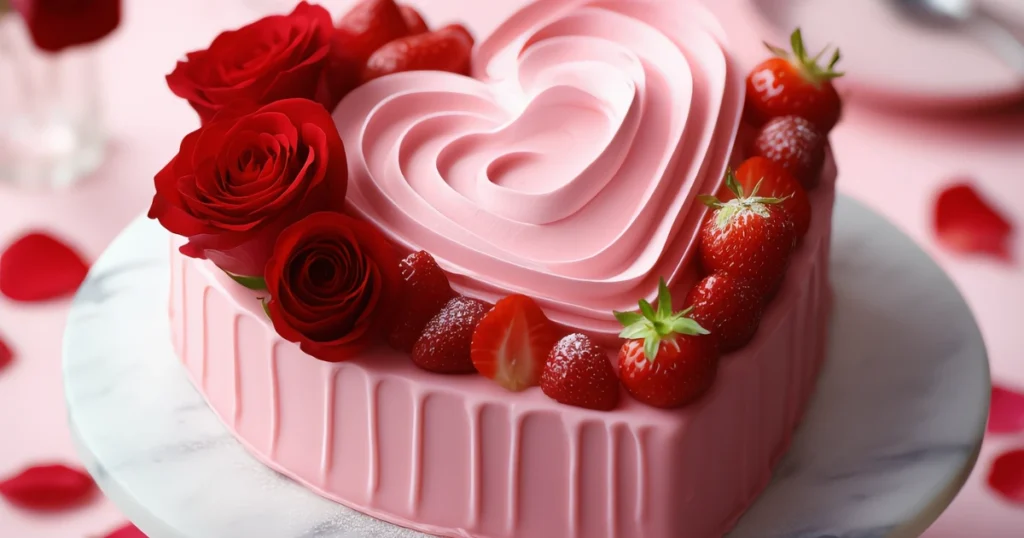 heart cake