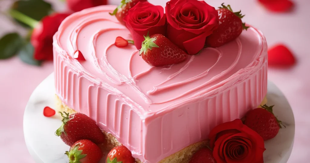 heart cake