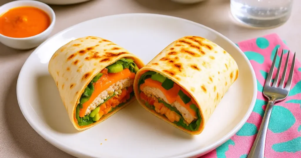 buffalo chicken wrap